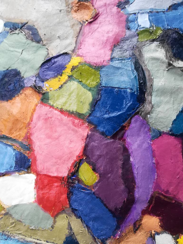 Original Abstract Painting by Michele Cannavale