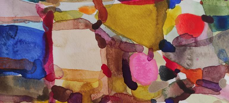 Original Abstract Painting by Michele Cannavale