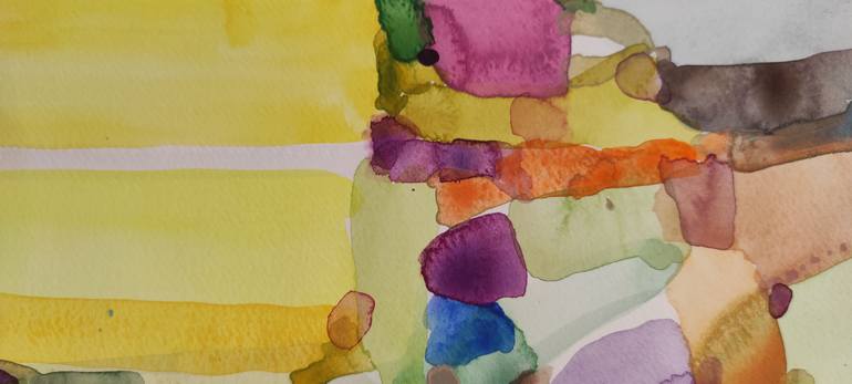 Original Abstract Painting by Michele Cannavale