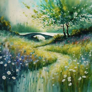 Original Artificial Intelligence Nature Digital by Chanu Pinyokool