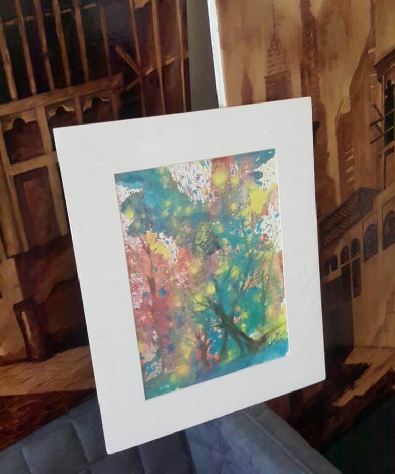 Original Abstract Painting by -Ismail -