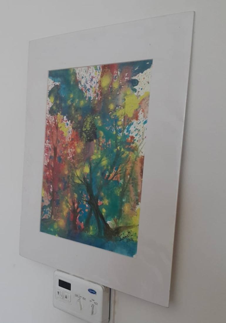 Original Abstract Painting by -Ismail -