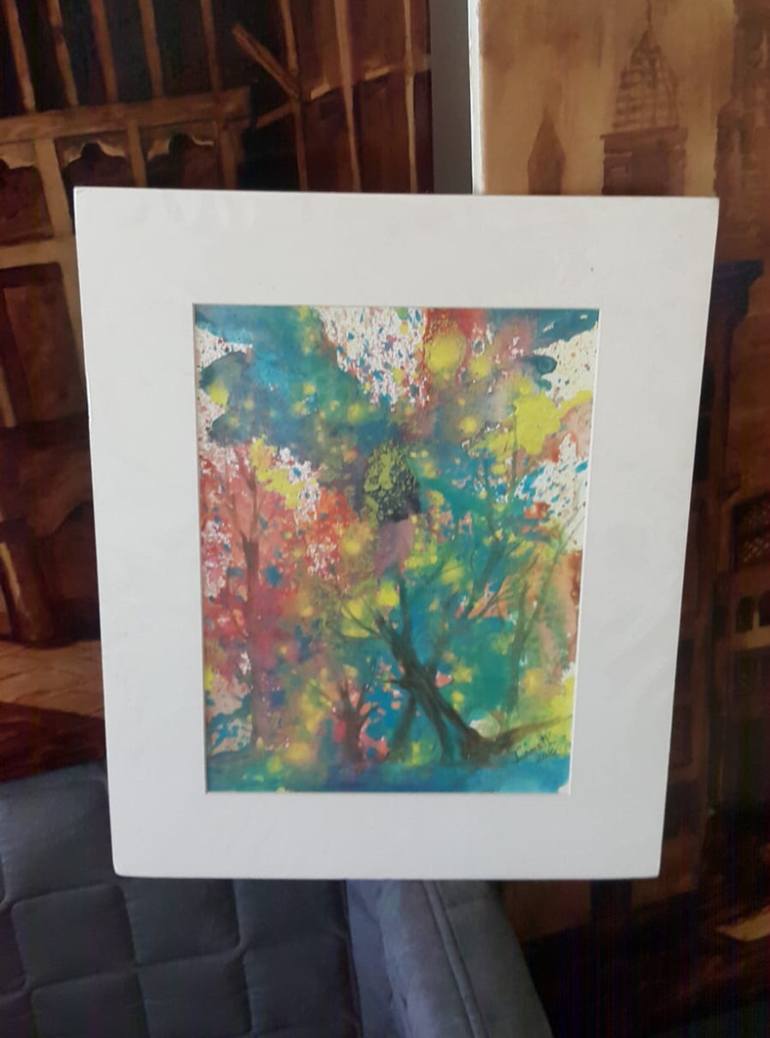 Original Abstract Painting by -Ismail -