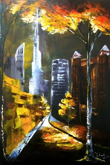 Original Cities Paintings by Ismail Al Sheikh Mohammed