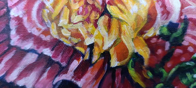 Original Photorealism Women Painting by Neulis C Bonillo Gonzalez