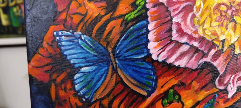 Original Photorealism Women Painting by Neulis C Bonillo Gonzalez