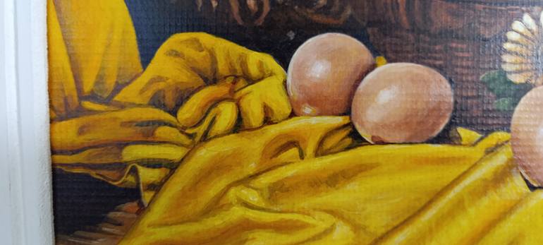 Original Realism Still Life Painting by Neulis C Bonillo Gonzalez