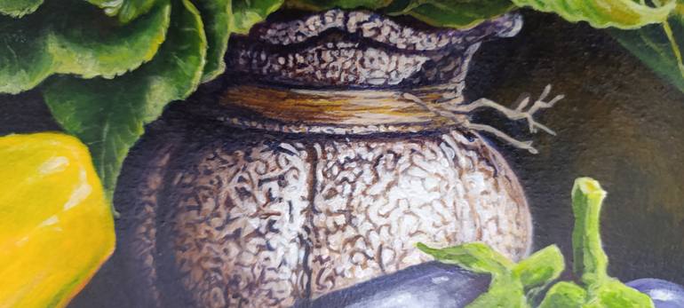 Original Realism Still Life Painting by Neulis C Bonillo Gonzalez