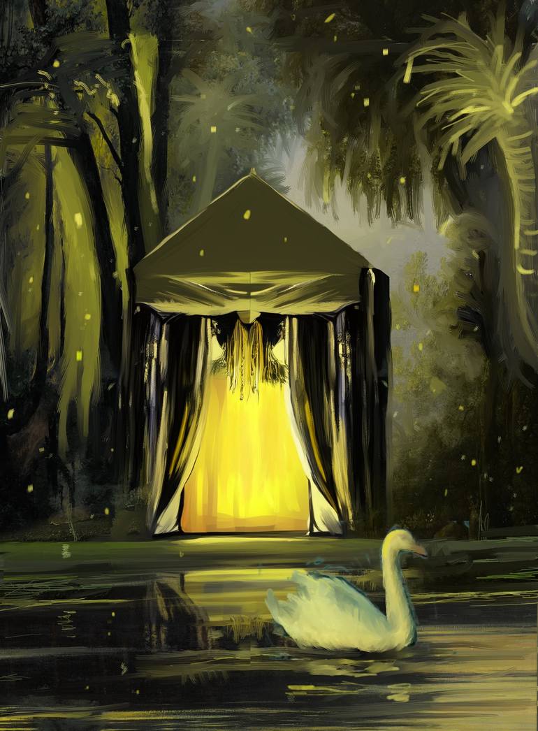 Print of Contemporary Nature Paintings by Catherine Denvir