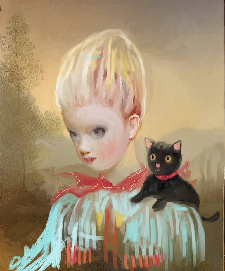 Original Contemporary Women Paintings by Catherine Denvir