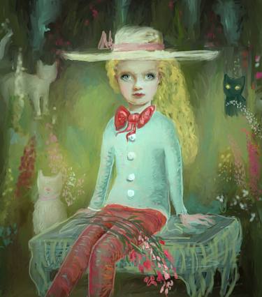 Original Contemporary Women Paintings by Catherine Denvir