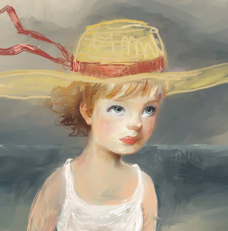 Original Contemporary Women Painting by Catherine Denvir