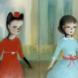 Riverside Walk Diptych by Catherine Denvir