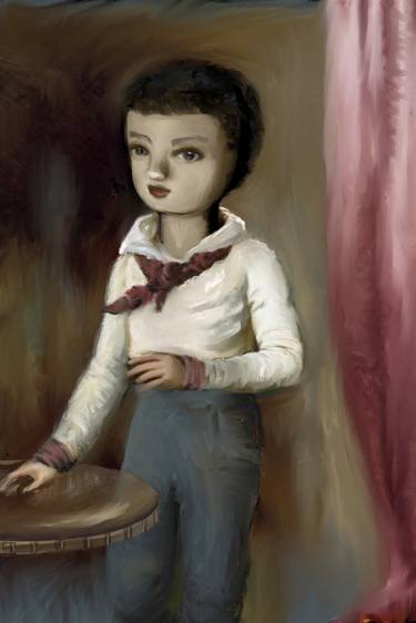 Original Figurative Portrait Paintings by Catherine Denvir