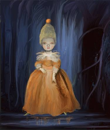 Saatchi Art Artist Catherine Denvir; Painting, “Orangina” #art