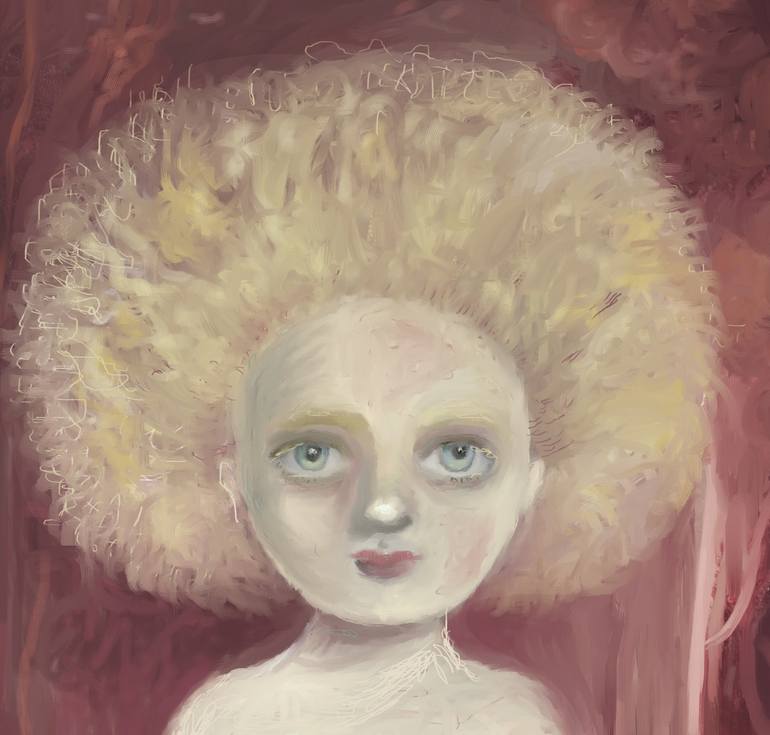 Original Figurative Portrait Painting by Catherine Denvir