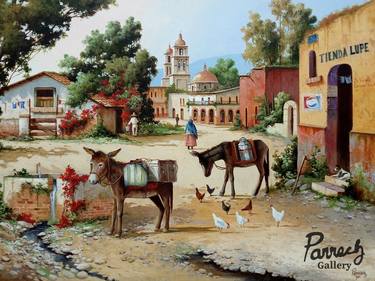 Original Illustration Paintings by Jose de Jesús Parra