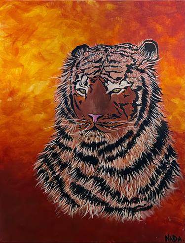 Original Animal Painting by nada altohamy