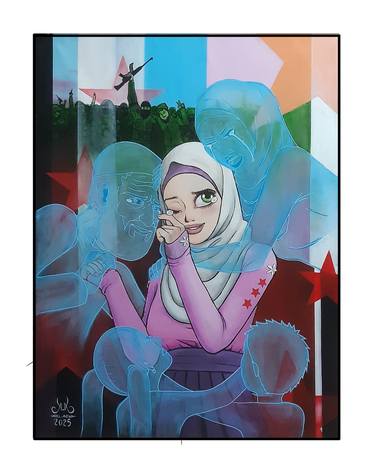 Original Contemporary Pop Culture/Celebrity Painting by Adel Agha