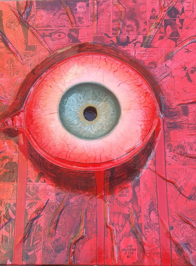 Original Contemporary Pop Culture/Celebrity Collage by Adel Agha