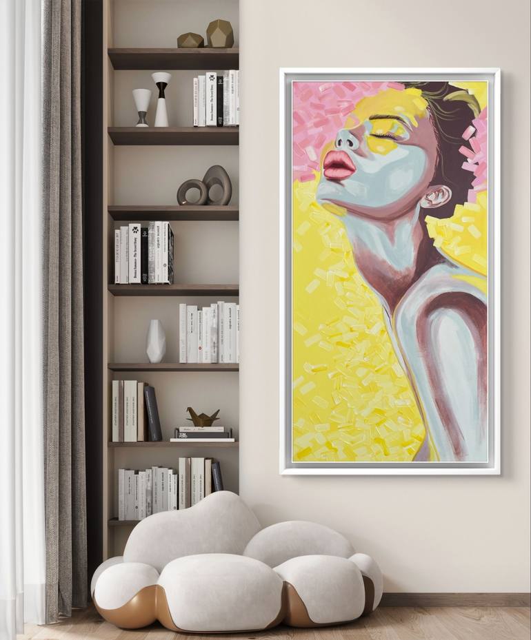 Original Women Painting by Maryna Dobrova