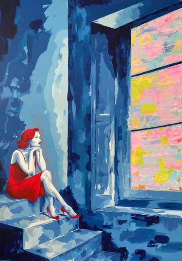 Original Figurative Women Paintings by Maryna Dobrova