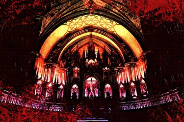 Original Abstract Expressionism Religion Digital by Diego Ben Karlsson