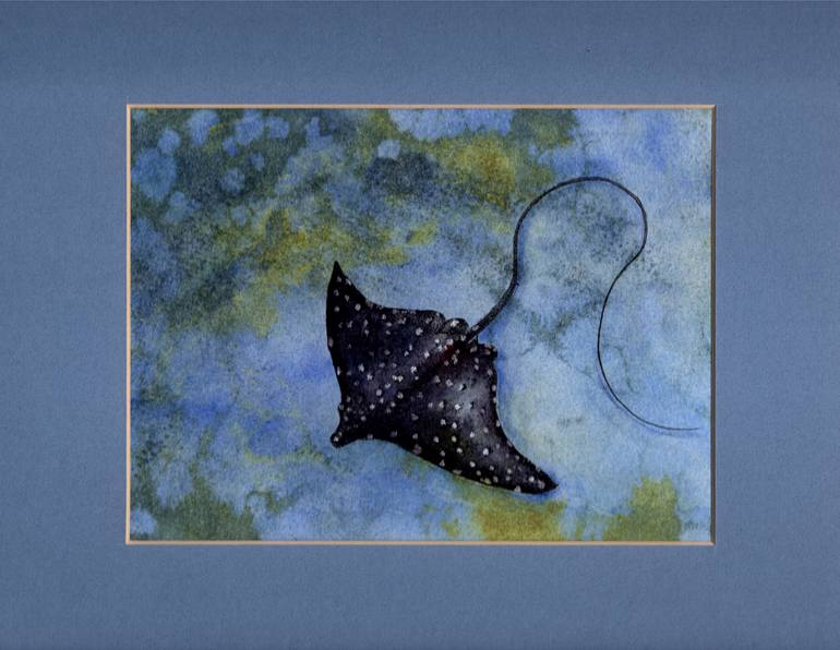 Original Abstract Animal Painting by Lesia Zaitseva