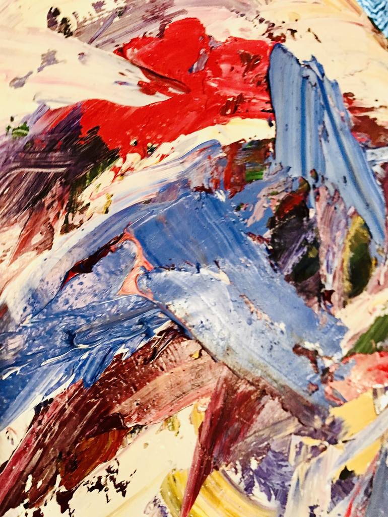 Original Abstract Expressionism Abstract Painting by David Bahr