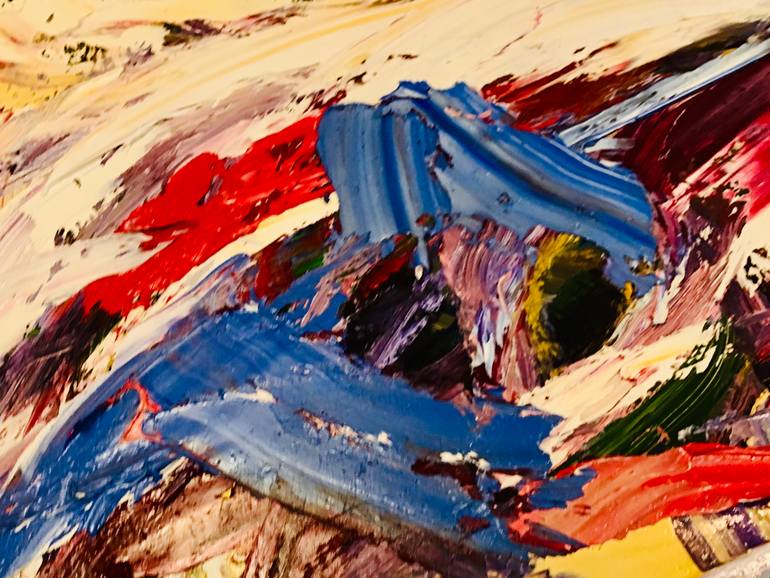 Original Abstract Expressionism Abstract Painting by David Bahr