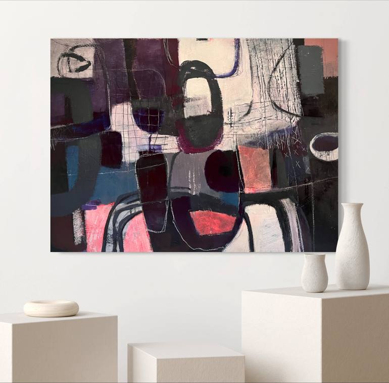 Original Abstract Painting by Naz Kaya