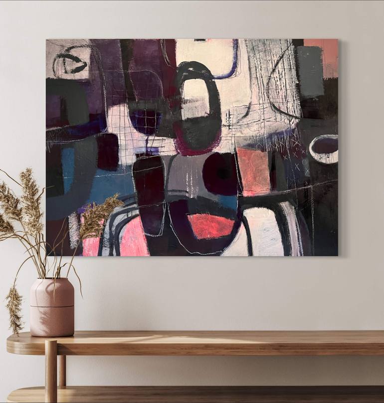 Original Abstract Painting by Naz Kaya