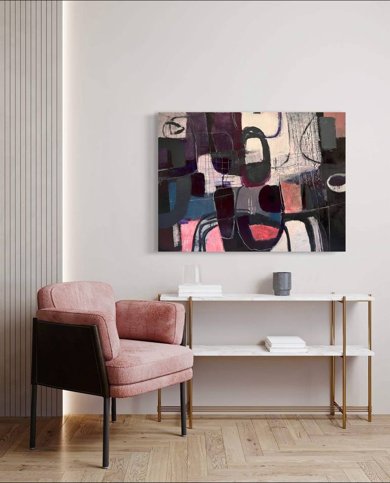 Original Abstract Painting by Naz Kaya