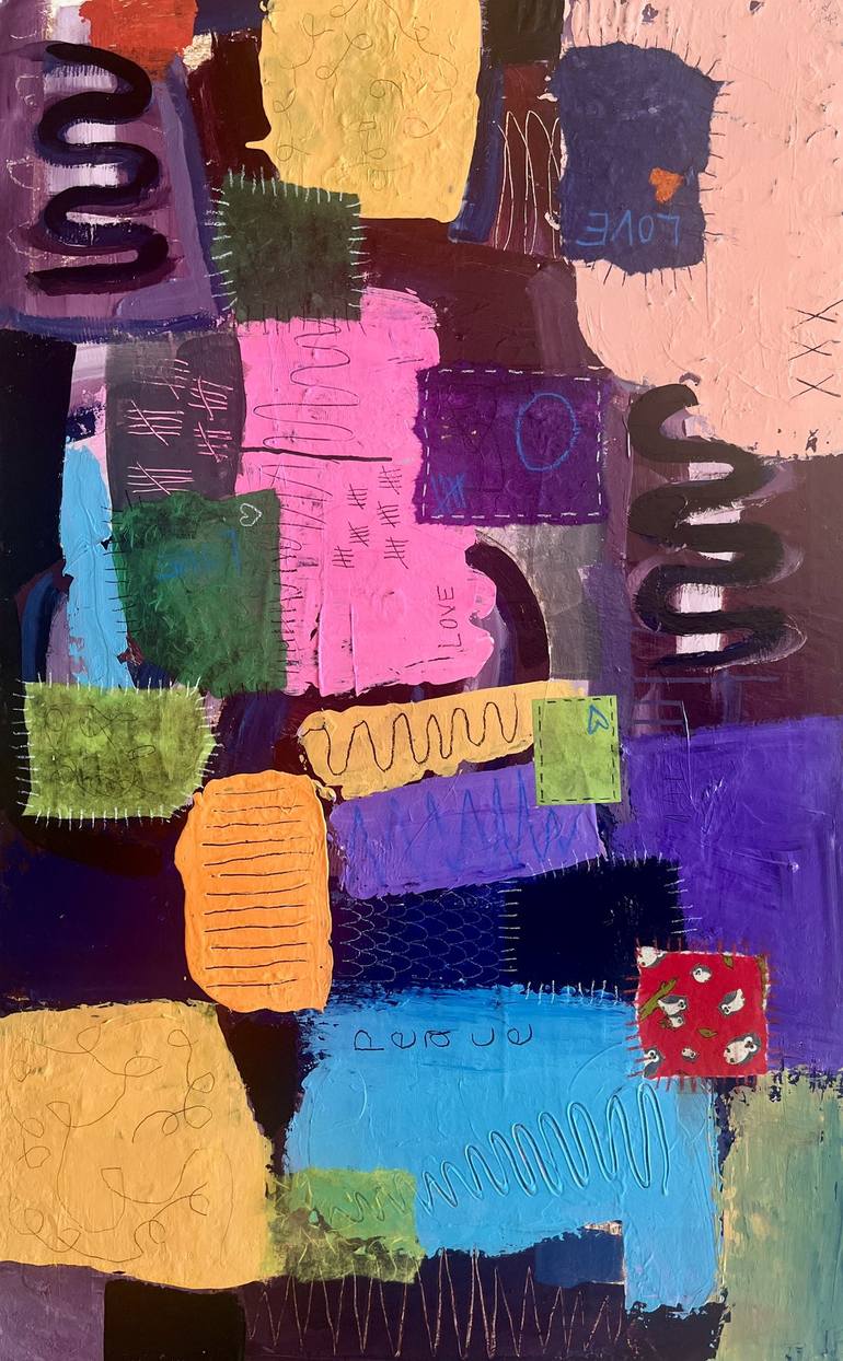 Original Abstract Paintings by Naz Kaya