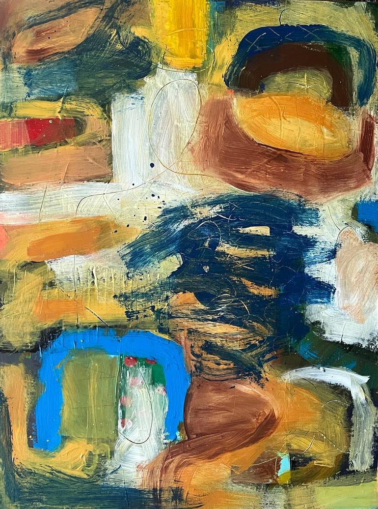 Original Abstract Painting by Naz Kaya | Abstract Art on Canvas | The only way to know
