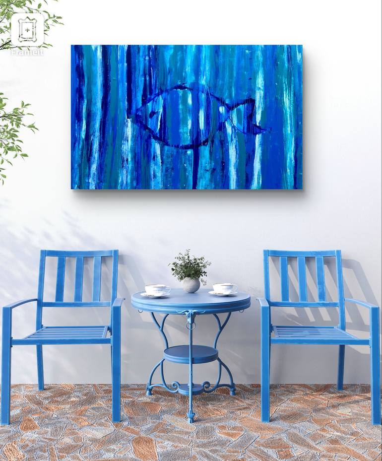 Original Abstract Painting by Naz Kaya
