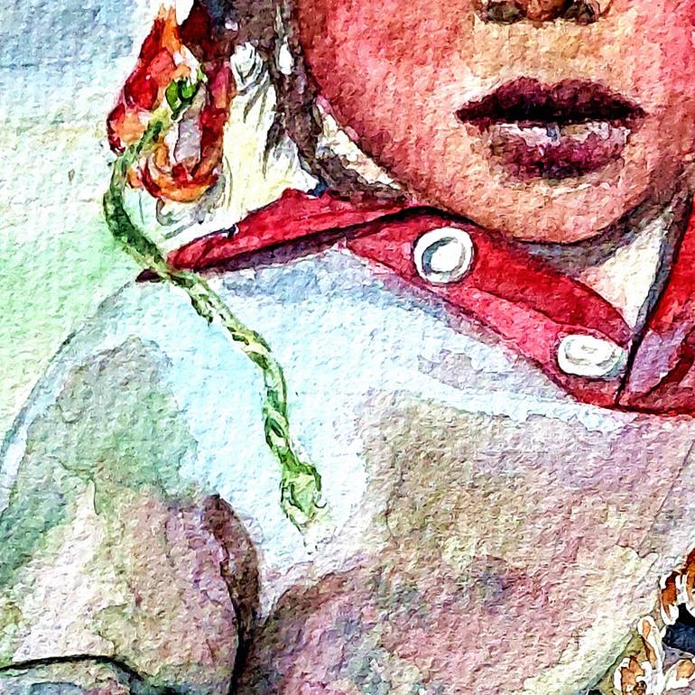 Original Folk Travel Painting by Renata Chipra