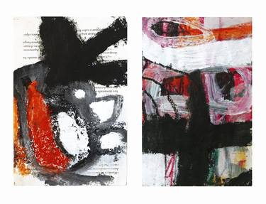Original Abstract Expressionism Abstract Paintings by Sergio DECOSTER