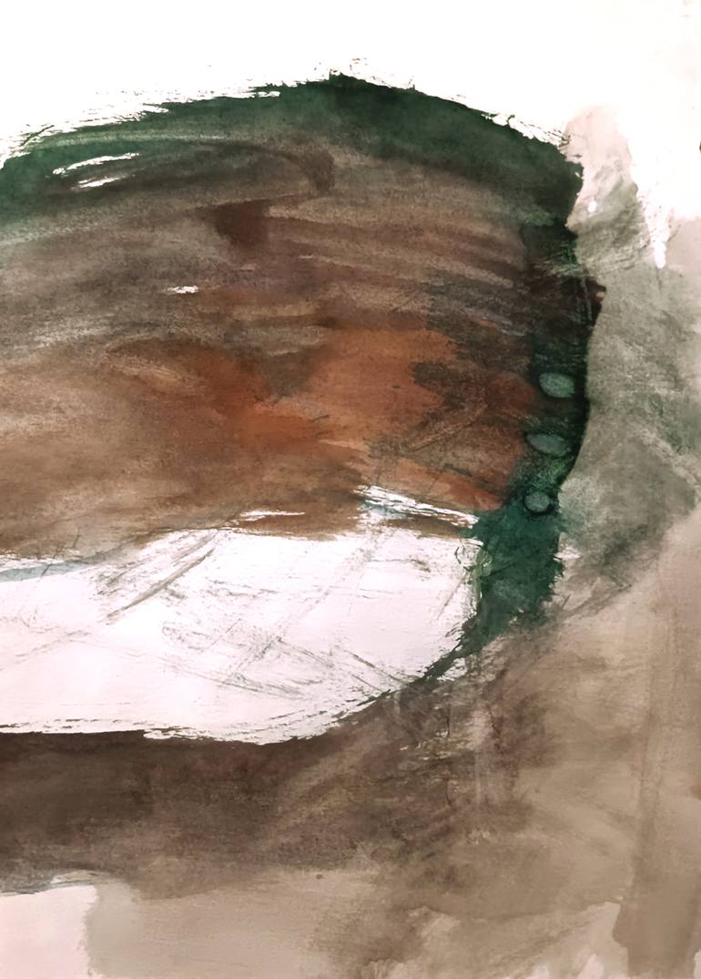 Original Abstract Expressionism Abstract Painting by Sergio Decoster