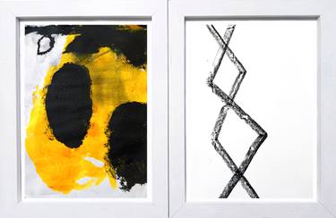 Original Abstract Expressionism Abstract Painting by Sergio Decoster