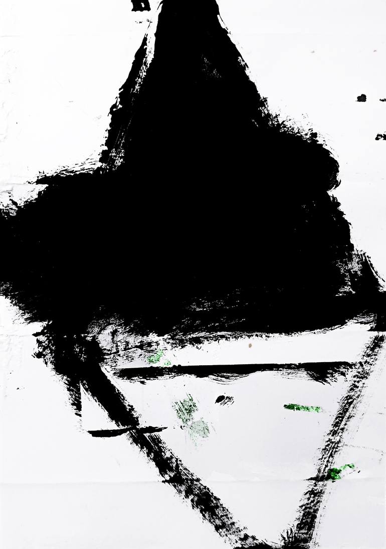 Original Abstract Expressionism Abstract Painting by Sergio Decoster