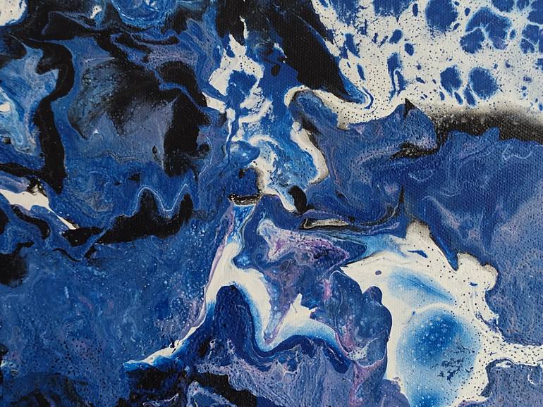 Original Abstract Expressionism Abstract Painting by Nataliia Fomichova