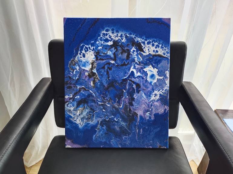 Original Abstract Expressionism Abstract Painting by Nataliia Fomichova