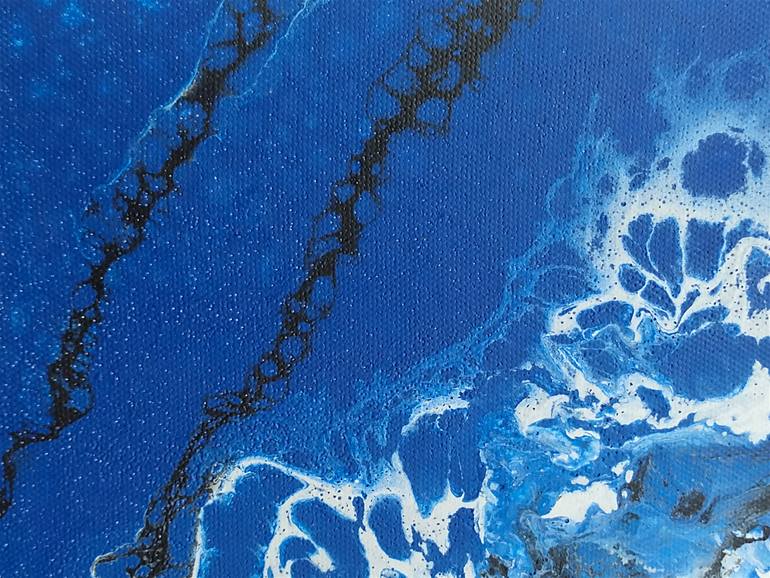 Original Abstract Expressionism Abstract Painting by Nataliia Fomichova