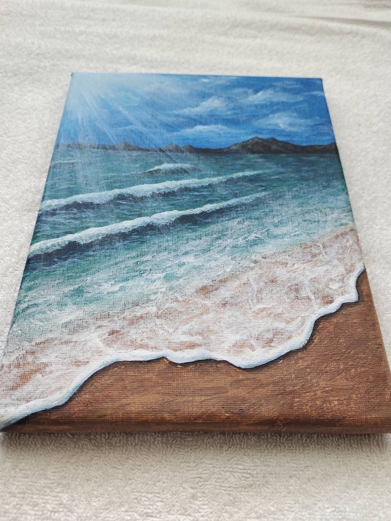 Original Realism Seascape Painting by Nataliia Fomichova