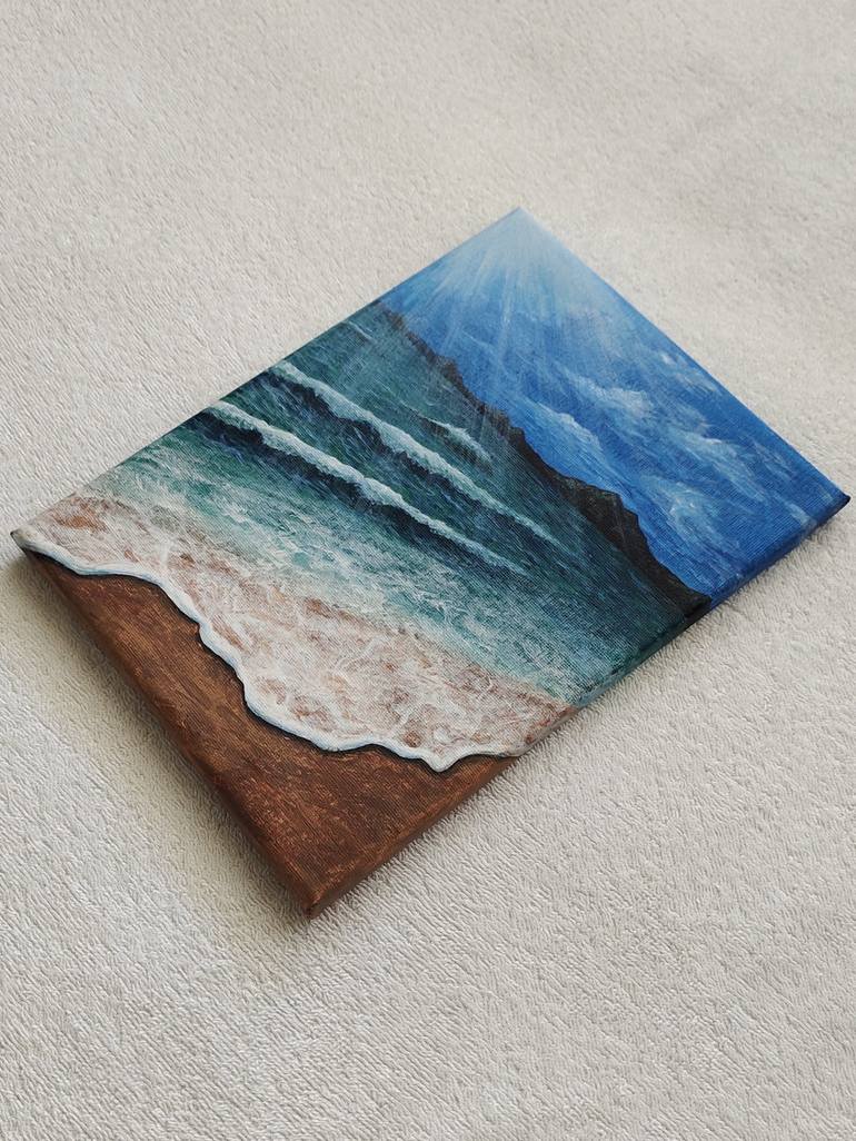 Original Seascape Painting by Nataliia Fomichova