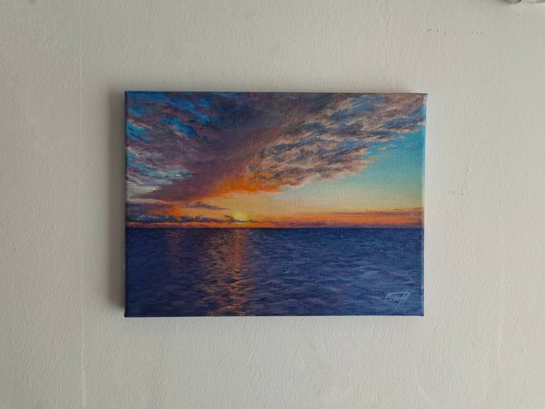 Original Realism Seascape Painting by Nataliia Fomichova