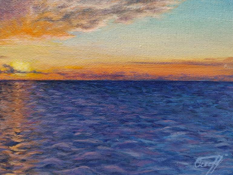 Original Realism Seascape Painting by Nataliia Fomichova