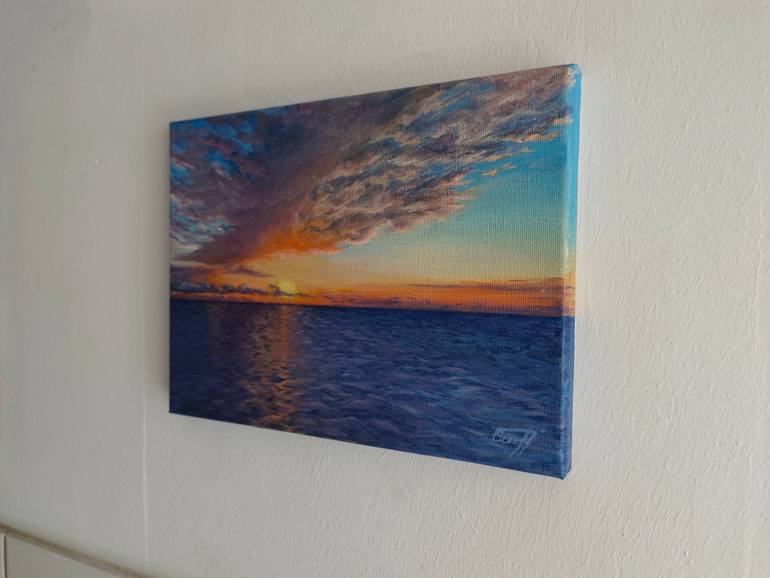 Original Realism Seascape Painting by Nataliia Fomichova