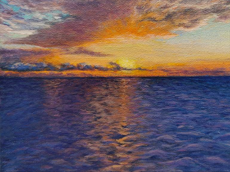 Original Realism Seascape Painting by Nataliia Fomichova